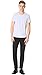 Emporio Armani mens Cotton Crew Neck T-shirt Undershirt, Grey/White/Navy, Large US