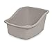 Petmate Plastic Hi-Back Cat Litter Pan, Jumbo, Assorted colors