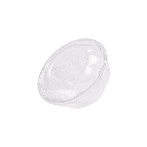 Eco-Products Renewable & Compostable Salad Bowls, 32 oz Bowl with Lid, Case of 150 (EP-SB32)