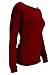 Dreagal Women's O Neck Backless Sexy Long Sleeve T Shirt Blouse