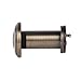 Door Viewer Peephole, 200-Degree Door Viewer with Heavy Duty Rotating Privacy Cover for 1-3/8
