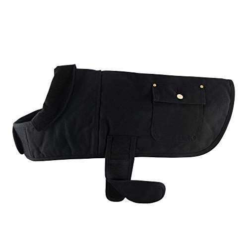 Carhartt Firm Duck Insulated Dog Chore Coat Black , Medium Pricepulse