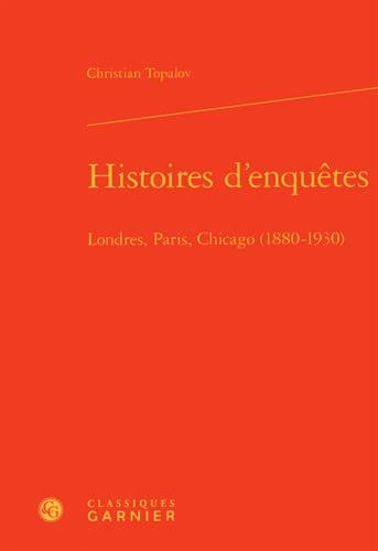 Histoires d'enquêtes