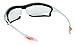 MCR Safety Glasses LW310AF Law 3 Clear Polycarbonate Lenses with UV Protection & Anti-Fog Coating, Bayonet Temple, 1 Pair