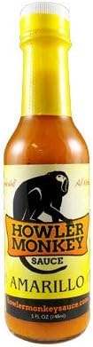 Howler Monkey Amarillo Hot Sauce 5 oz. (3-Pack)