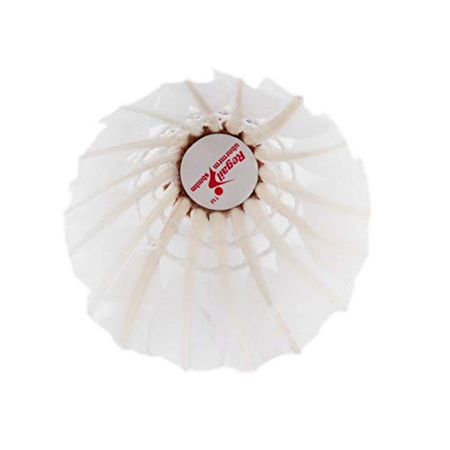 5pcs Goose Feather Shuttlecock Bird White Badminton Ball Game Sport Training Hot CH