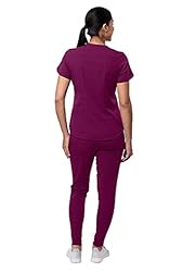 Adar Pro Modern Athletic Scrub Set For Women