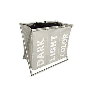 cesto Colada 3 Compartimentos,cesto Ropa Sucia Infantil Plegable