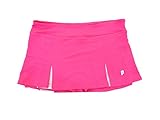 Prince Girl's Stretch Knit Athletic Tennis Skort, Pink, Large