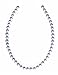 D'AMA Single Strand Freshwater Cultured Pearl Necklace White 6.5-7 MM AAA Quality