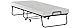 Zinus Roll Away Folding Guest Bed Frame with 4 Inch Comfort Foam Mattress, Narrow Twin