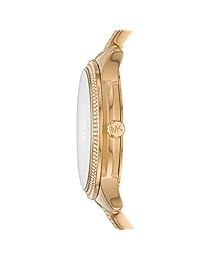 Relojes Michael Kors - Reloj de pulsera para mujer, multifunción, color dorado y acero inoxidable