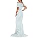 Queen Area Womens Sexy Off The Shoulder Mermaid Wedding Evening Party Gown