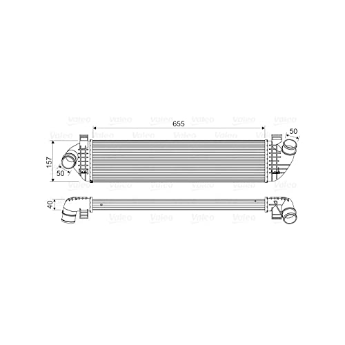 VALEO Intercooler, Refroidissement du moteur 818571