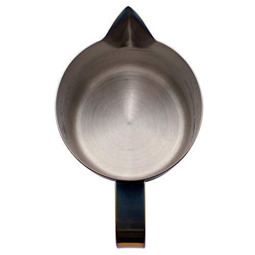 Dianoo Espresso Steaming Pitcher, Espresso Milk Frothing Pitcher Stainless steel, Coffee jug, Latte Art Cup 20 OZ (600ML) Multicolor - Thumbnail 4