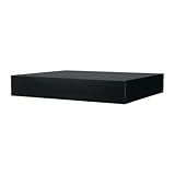 Ikea Floating Wall Shelf, Black 30x26 cm 11 3/4x10 1/4 701.036.22