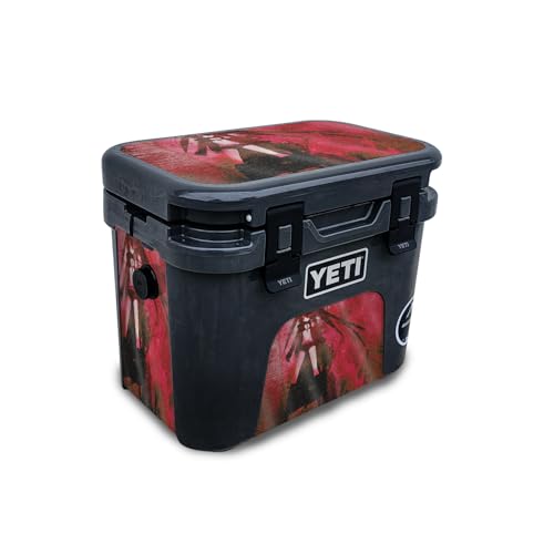 Glossy Glitter Skin Compatible with Yeti Roadie 15 Hard Cooler - Anime - Premiu…