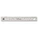 Westcott 10414 Stainless Steel Office Ruler With Non Slip Cork Base, 6