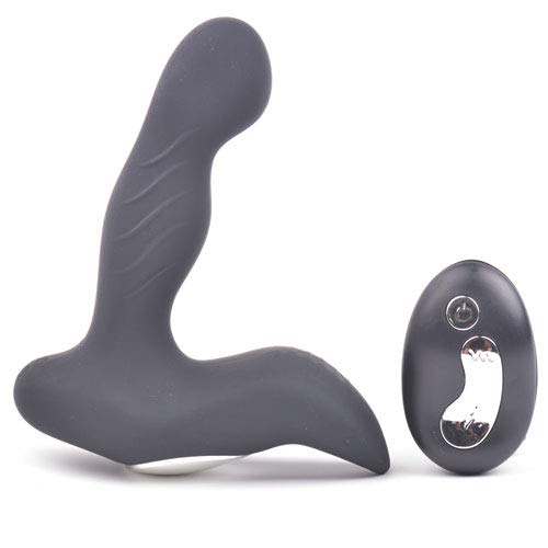 BeHorny Prostate Massager - 10 Speeds Wireless, Remote Control with Power Boost Function, 100 g