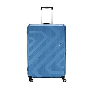 Kamiliant by American Tourister KAM Kiza Polypropylene 55 cms Ash Blue Hardsided Cabin Luggage