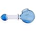 SMKPIP Handmade Glass 4.7 Inch Long,New Style Tube Sky Touch Bub(Blue)