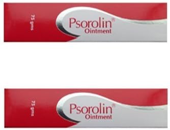 2 x Psorolin Ointment-psoriasis/fissurefoot/fungal -- Expedited International Delivery by USPS / FedEx by Psorolin