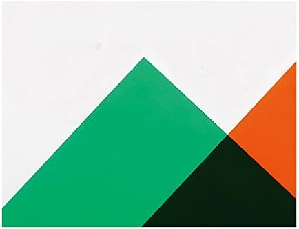 Amazon Co Jp カラー塩ビ板 透明 約330 360 0 4mm 単色 緑 おもちゃ