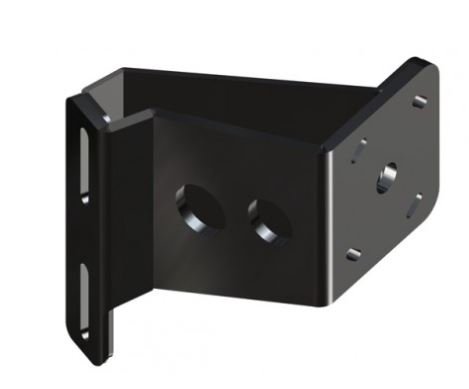 Power Pole Braced Kit S-5-4 Starboard - Black