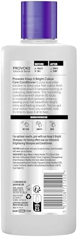 PROVOKE Touch Of Silver Colour Care Conditioner Purple 400ml Damaged Hair view 3