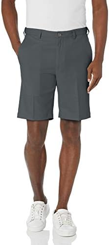 Haggar Men’s Cool 18 Pro Straight Fit Stretch Solid Flat Front Short-Regular and Big & Tall Sizes Haggar Men’s Cool 18 Pro Straight Fit Stretch Solid Flat Front Short-Regular and Big & Tall Sizes