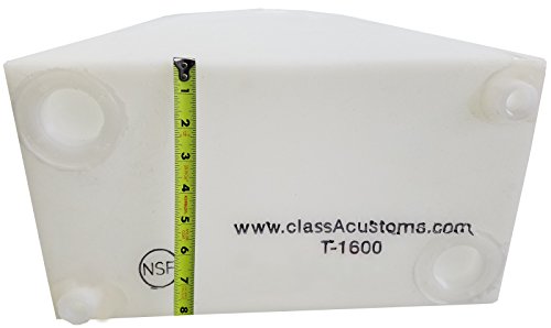 Class A Customs 16 Gallon Fresh Water Holding Tank with Basic Plumbing Kit and WFCO 12 Volt Pump rv Concession Trailer T-1600-BPK-12WFCO - Thumbnail 3
