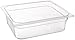 Rubbermaid Commercial Cold Food Pan, 1/2 Size, Clear, FG124P00CLR