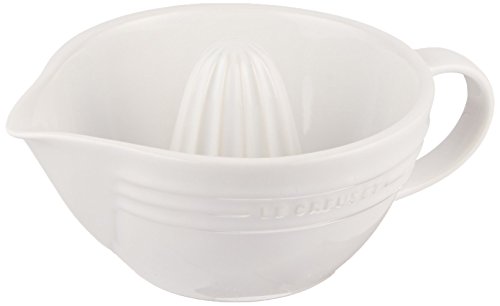 Le Creuset Stoneware Citrus Juicer White New With Tag FREE U