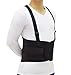 ISOP Elastic Back Support Work Belt – Waist Brace for Men and Women – Posture Corrector and Lumbar Support – Pain Relief Safety Belt – Breathable & Comfortable – Ideal for Gym, Work, Injury Prevention