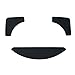 HUIYUN The Mouse Side Stickers Mice Antiskid & Feet Skates Teflon for Razer DeathAdder 2013 RZ01-0084 Chroma Multi-Color Ergonomic RZ01-0121 Gaming Mousethumb 2