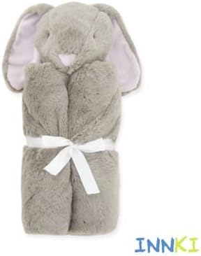 INNKI Bunny 29x29-inch plush toy security blanket for babies/toddlers and kids