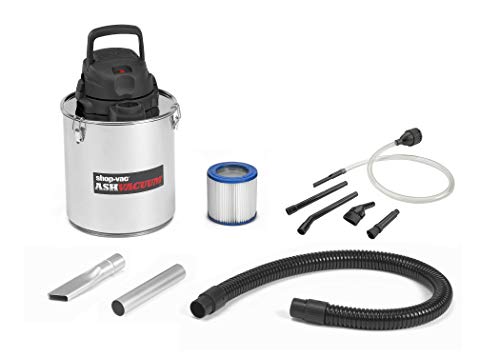 Shop-Vac 4041300 18.9 L/5 Gallon Ash Vacuum, Stainless Steel