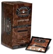 Baronet Chocolate Fudge DECAF Coffee Pods-2 Pack-36 Coffee Pods