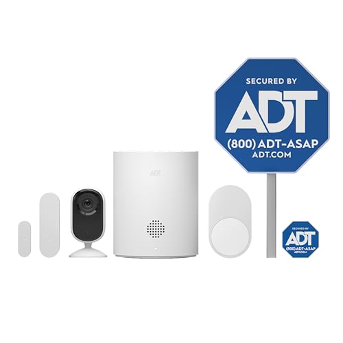 ADT Blu Indoor Camera Home Security System Kit
