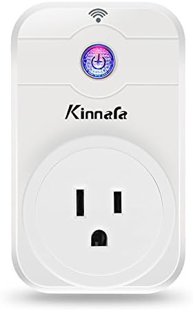 Smart plug, Wifi Plug Timer Switch Power Outlet Timer Socket APP Wireless Remote Control by iPhone iOS Android Smart Phone Works with Amazon Alexa Echo, No hub required(FREE APP)
