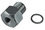 ICT Billet LS Engine Swap M16 1.5 Adapter to 1/8 NPT Oil Pressure Sensor LS1 LM7 LR4 LQ4 LS6 L59 LQ9 LM4 L33 LS2 LH6 L92 L76 LY2 LY5 LY6 LC9 LFA LH8 LMG LS3 L98 L9H L20 L94 LZ1 L99 L96 LC8 L77 551172