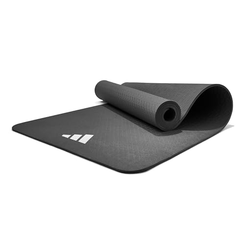 adidas Yogamatte, 8 mm, Schwarz