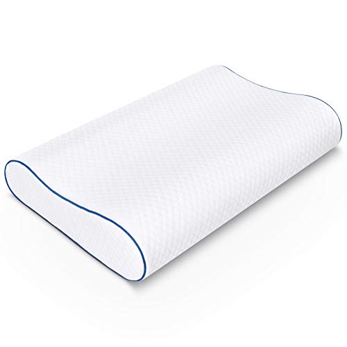 SORMAG Memory Foam Pillow, Neck Pillows for Pain Relief Sleeping