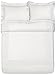 Amazon Brand – Pinzon 400-Thread-Count Egyptian Cotton Sateen Duvet And Sham Set - Full or Queen, Cloud