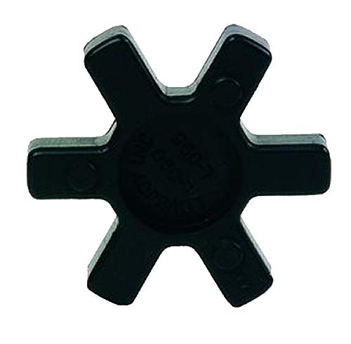Lovejoy 10406 Size L070 Solid Type Jaw Coupling Elastomer Spider, SOX/NBR Rubber, 1.38" OD, 0.42" Elastomer Length, 43.2 in-lbs Nominal Torque