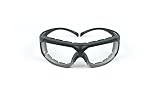 3M SecureFit Protective Eyewear SF601SGAF-FM Foam, Clear Scotchgard Anti-fog Lens