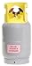 Flame King Refrigerant Recovery Cylinder Tank - Reusable - DOT Compliant - Y-Valve Liquid/Vapor - 30 LB Pound primary