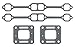 EXHAUST GASKET SET | GLM Part Number: 39880; Sierra Part Number: 18-4349 primary