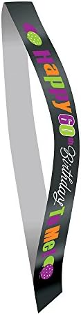 60Th Birthday Happy 60Th Birthday To Me! Sash Party Supplies