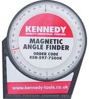 KennedyAngle Finder With Magnetic Base - Silver or Gray - Rectangular, Square - Utility Magnet - Magnet
